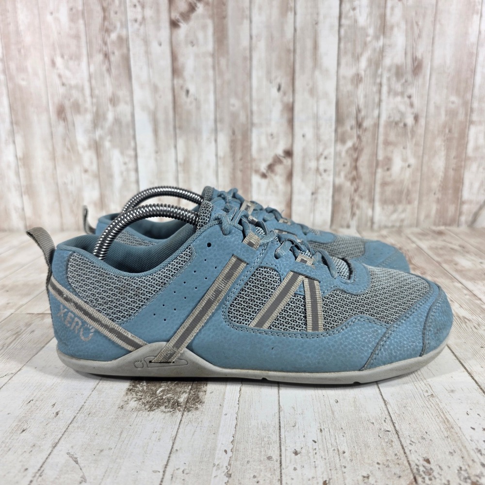 Xero Shoes Prio Womens 9.5 Barefoot Running Sneakers Blue Minimalist S221201S XY